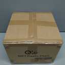 98.5ft Plastic Chain Links,0.3-Inch Thick Yellow Safety Barrier Link Weatherproof Durable Privacy Protection, Easy to Install,Ideal for Fence Home and Business