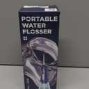 Water Picks for Teeth Cleaning and flossing, 5 Modes Rechargeable Cordless Oral Irrigator 320ml Water Tank Teeth Cleaner, IPX7 Waterproof Portable Electric Dental Flossers for Home and Travel,Blue