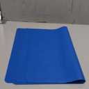 GASAR, Set of 2, Extra Large, Thick, Silicone Mats for Kitchen Counter, Heat Resistant Mats, Countertop Protector, Non-Slip, Easy to Clean, 25 x 17 Inches x 1.4mm, Blue