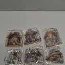 6 Pack Nativity Scene Ornaments for Christmas Tree - Flat 3.15'' Height & Gifts Boxed Keepsake | Nativity Set Indoor, The Birth of Jesus Decor, Religious Gifts for Christian & Family