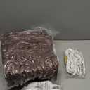 Homemate Electric Heated Blanket King Size - 100"x90" Heating Blanket King Size Dual Control 1/2/4/6/8 Hours Auto-Off 10 Heat Level Over-Heat Protection Flannel Sherpa ETL Certification (Chestnut)