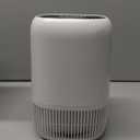 Air Purifiers for Home with High Efficiency Filter Up to 1076 Ft for Pet Hair, Odors, Pollen, Smoke, Compact Air Cleaner with 3 Speeds, Timer, Aroma Quiet 360Intake Filter, White