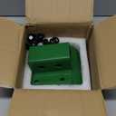 Bolt on Tractor Bucket 2 inch Receiver, 2" Towing Hitch Receiver, 5/8 Hitch Pin Hole Class 3 Trailer Hitch, 12000lbs, Work Well for Tractor Bucket (Trackor Green 2-inch Receiver Plate)