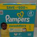 Pampers Swaddlers Newborn Diapers Size 1 160 Count