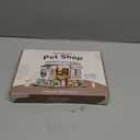 DIY Miniature House Kit- Miniature House Kit Adults Pet Shop Tiny House Kit Tiny Home Kit Birthday Gifts 3D Wooden Puzzle Home Decoration, Book Nook Kit for Adults Dollhouse Booknook