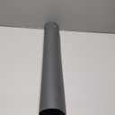 Silicone Mat 35.4"x23.6" Silicone Mats for Kitchen Counter Heat Resistant Mats for Countertop, Countertop Protector Mat, Edge Heightening Nonstick Waterproof Multipurpose Table Mat (Black)