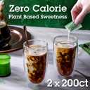 Stevia In The Raw, Plant Based Zero Calorie Sweetener, No Erythritol, Sugar Substitute for Coffee, Hot & Cold Drinks, Suitable For Diabetics, Vegan, Gluten-Free, 200 Count Packets (Pack of 2)