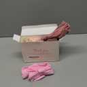 Niceye Handmade Baby Headbands Soft Stretchy Nylon Hair Bands with Bows for Newborn Infant Baby Toddler Girls (Rose Pink)