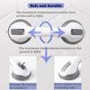 2 Pack Grab Bars for Bathtubs & Showers - Strong Suction Shower Handle, Safety Grab Bars for Seniors & Handicap, Elderly Accessories