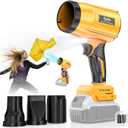 800,000 RPM Leaf Blower Compatible with Dewalt 20V: Ecarke Cordless Dust Blower, Electric Turbo Jet Blower Handheld Battery Powered with Brushless Motor for Patio Garden Lawn (No Battery)