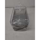 Mind Reader Accessory Organizer, Supply Storage, Makeup, Office, Kitchen, Metal Mesh, 8.25"L x 12.5"W x 12.5"H, Silver