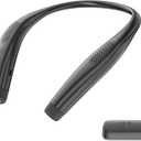 2.4GHz Neck Speaker,Voice Clarifying Dialog Potable Neck Speakers for Hard of Hearing and Elderly,Neck Wireless Wearable Speaker with 18H Playtime,No Delaym,100Ft Range,Neckband Speaker