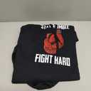 Stay Humble Fight Hard Boxing Gloves - Boxer Pullover Hoodie medium