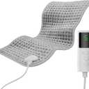 Heating Pad for Back, Neck, Shoulders & Period Cramps, 9 Heat Settings, Auto Shut-Off, Rapid Heating, 12''24'', Velvet-like Fabric, Moonlit Velvet