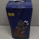 HOSHANHO 8-Piece Kitchen Knife Set, Japanese High Carbon Super Steel Knife Sets with Block, Professional Ultra Sharp Chef Knife Set with Scissors