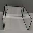 HIEEY 3 Way Mirror for Hair Cutting,360 Trifold Mirror with Height Adjustable Telescoping Hooks,and 5X Magnification,for Makeup, Hair Styling