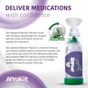 The Original AeroKat Feline Aerosol Chamber Inhaler Spacer for Cats and Kittens with Exclusive Flow-Vu Indicator