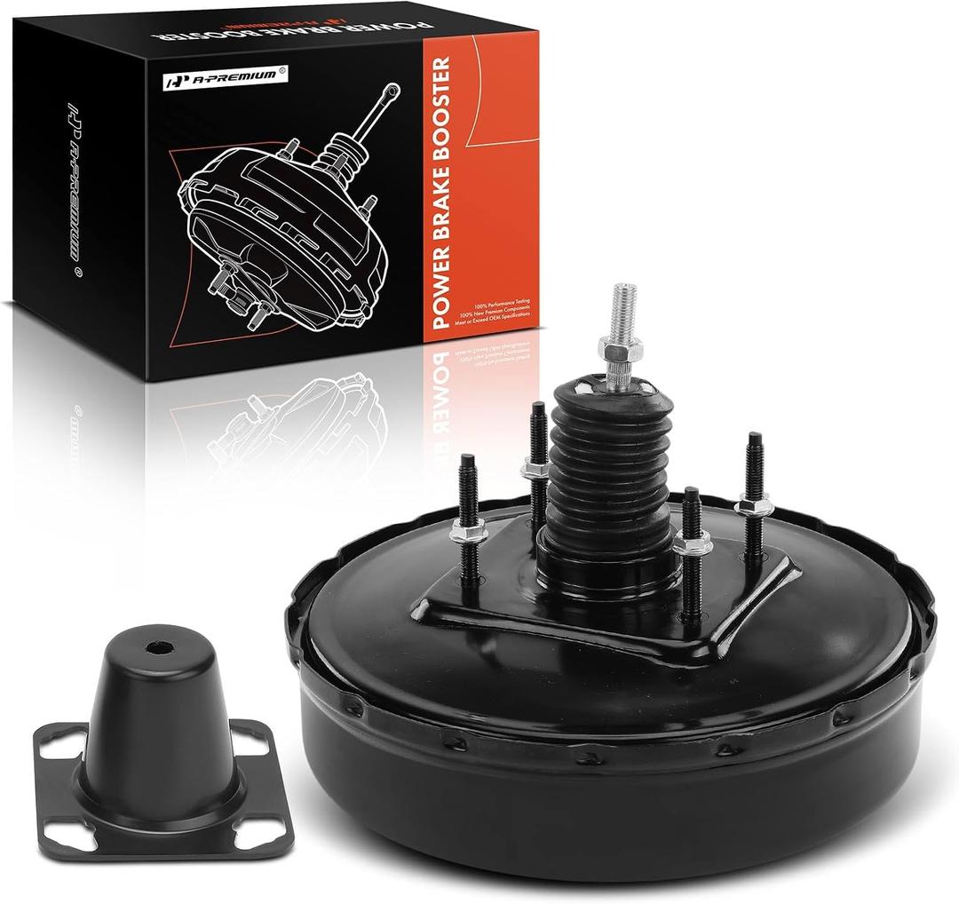 A-Premium Vacuum Power Brake Booster Compatible with Toyota Tundra 2000-2006, 3.4L 4.0L 4.7L, Without Master Cylinder