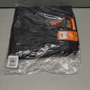 Mens Everyday Straight Leg Pant with 6 Pockets Standard (Black)