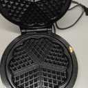 Mueller Heart 5 Waffle Maker, Norwegian Waffle Iron, Adjustable Browning Control & Nonstick, Cool Touch Handle, Easy to Clean, Small Kitchen Appliances