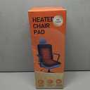 HotCalyto Heated Seat Cushion for Office - 12V Chair Heating Pad - Thick Seat Warmer wiht 7 Temp Levels & 12H Timer- Fast Heated Cover for Back,Hips Etc.Gift Packaging, Black