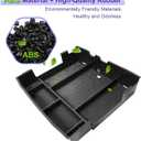 2024 2023 F250 Center Console Organizer Compatible with 2023 2024 Ford F250 F350 F450 Super Duty 2023 f250 Accessories Console Tray Storage Box