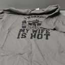 Funny Fitness Gym Lover I Workout Because My Wife is Hot T-Shirt XL