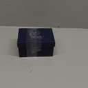 Crystal Flower Figurine Faceted Glass Blue Forget Me Not Statue Paperweight Gift for Her Collectible Ornament Desk Home Decor