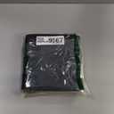 Heat Resistant Mats for Countertop - Firproof 16x24 in Heat Resistant Mats for Air Fryer - Kitchen Countertop Protector for Air Fryer, Coffee Maker, Stand Mixer, Toaster, Oven 2PCS - Black