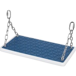 Swing Seat Heavy Duty, Non Slip Tree Swing Set Playground Swing Set Accessories for Kid Indoor Outdoor Backyard, Blue