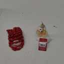 St Nicholas Square White Royal Queen Kitty Cat Glass Christmas Ornament NEW