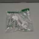 Telephone landline Extension Cord Cable Cord with Standard RJ-11 6P4C Plug (3Ft-3Pack, White)