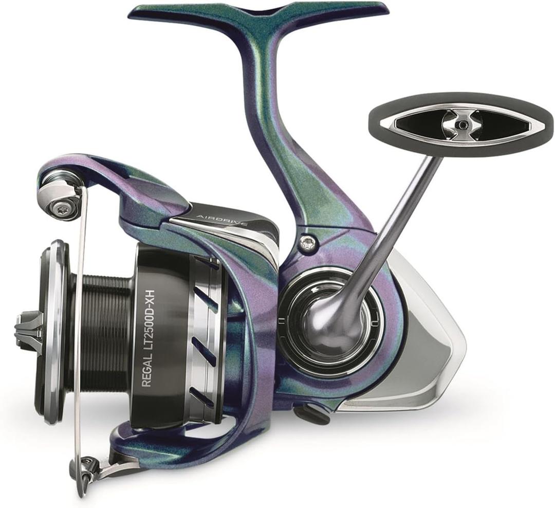 Daiwa Regal LT Deep Spool Spinning Reel for Lakes, Ponds and Rivers (3000D-CXH-B)