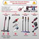 Pet Hair Grooming Brush Vacuum Attachment for Dogs, Cats with Vacuum Extension Hose up to 3.5M  Compatible with Miele, Shark Rocket HV322, HV301, HV371, Rotator NV501, Navigator NV350 Series & More