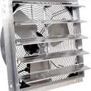 VES SF-12000-01 Shutter Mount Exhaust Fan,115V,12"