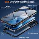 MOZOTER for iPhone 16 Plus Case Waterproof,[IPX8 Underwater Case][Full Body Shockproof & Military Dropproof] Clear Sound Quality Built-in Screen Protector for iPhone 16 Plus 6.7 inch-Black