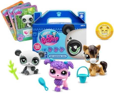 BANDAI - Littlest Pet Shop - 2 Surprise Pets - Small Animals to Collect - BF00568