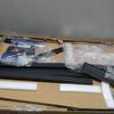 maxtek Magnetic Mobile White Board, 40 x 24 Double Sided Dry Erase Board Rolling Whiteboard, Aluminum Frame Standing Whiteboard on Wheels for Home Office Classroom (40 x 24 Black)