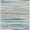 Nourison Home Jubilant Blue 2' x 4' Area Rug - Easy Clean, Non Shedding, Bed Room, Living Room, Dining Room, Kitchen (2' x 4')