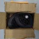 Nylon Swivel Luggage Caster Wheels - 1 Pair, 360 Degree Rotation, Left & Right, 5 Screw Holes