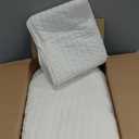Bokser Home Full/Queen 94 X 96 Linen Quilt White One Size