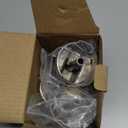 Stainless Steel 5304509064 Stove Knobs Replacement Parts for Frigidaire Gallery Oven Gas Stove Range 5304509929 Stove Top GCRG3060AFC Metal Silver Surface Burner Control Knobs 5 Pcs