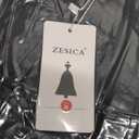 ZESICA Women's 2025 Summer Sleeveless Tank Mini Dresses Square Neck A Line Flare Party Short Dress, Black, M