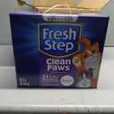 Fresh Step Clean Paws Cat Litter with Febreze Freshness, Advanced Multi Cat Low Tracking Clumping Litter, 37 lbs. (2 x 18.5 lb. Box)