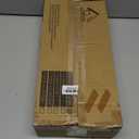 QEEIG Bathroom Floating Shelves for Wall - 15.7" Wall Mounted Shelf Over Toilet Farmhouse Home Decor Display Bookshelf Small 15.7 x 6.7 inch Set of 2, Rustic Brown (008-40BN)