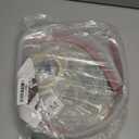 KRUI Collapsible Shower Threshold Water Dam, 39 In, Self Adhesive Shower Edge Water Barrier Stopper, Shower Water Blocker Retention System, Dry and Wet Separation for Bathroom Kitchen Countertop Sink