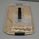 Portable Travel Charcuterie Board with Lid, Bamboo Charcuterie Cheese Board with Cover Accessories Gift Set, Large Covered Charcuterie Box Serving Tray Board Platter 7 Compartment Traveling Christmas