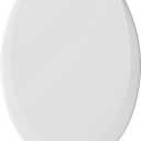 PROFLO PFTSWSC2000 Elongated Closed-Front Toilet Seat with Soft Close and Easy Clean - White