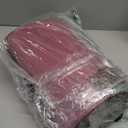 Color&Geometry Anti Fatigue Cushion Padded Kitchen Mat for Floor - 17x29+17x59,Easy Clean, Waterproof & Oil Proof, Anti Slip, Foam Rubber Runner Rug for Front Sink Comfort Standing, Red Set of 2