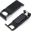 SOONSUN Aluminum Side Door Cover for GoPro Hero 8 Black Removable Replacement Battery Door Cover with Type-C Port for GoPro Hero8 Black, Charging Without Removing Battery Door